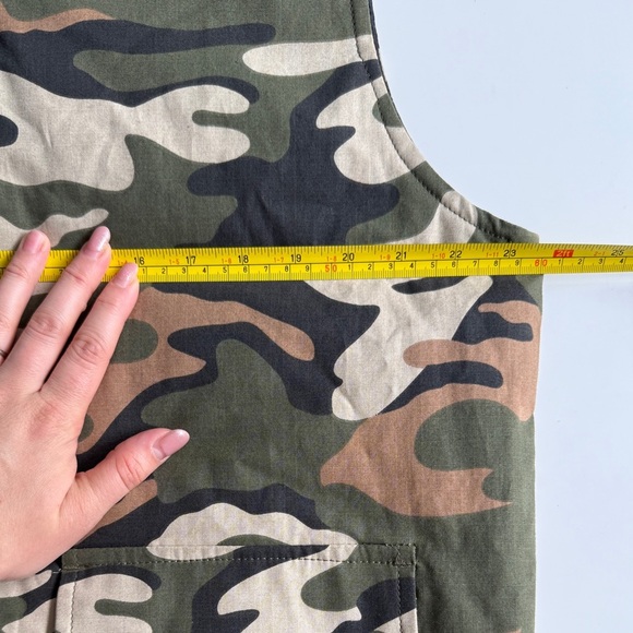 CAT Men’s WWR Ripstop Outdoor Vest In Camouflage 3XL Gorpcore Fishing Camping - Picture 5 of 12